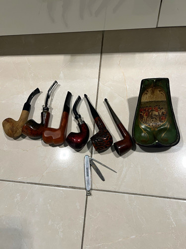 Konvolut tabakpfeifen set mit - set,