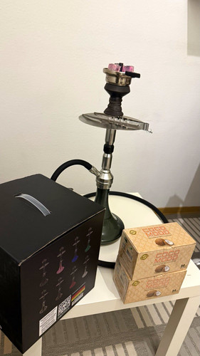 Edelstahl shisha mit - mit, zubehör