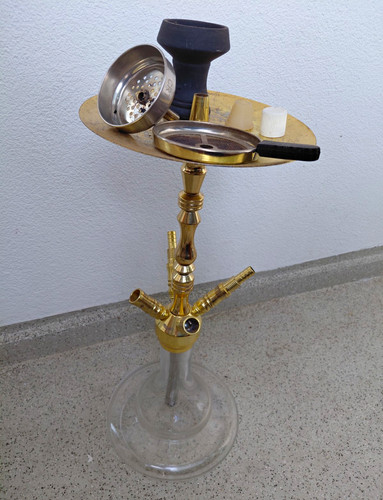 Crt shisha gold - (52, cm)
