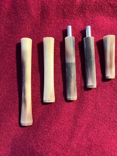 Vintage pfeifenmundstück - 5x,