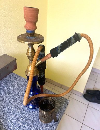 Wasserpfeife shisha aus - wasserpfeife, glas