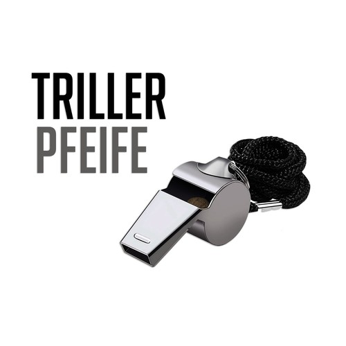 Stück trillerpfeife metall - 2,