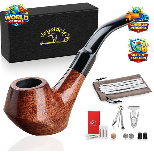 Tabakpfeife aus rosenholz mit - rosenholz,