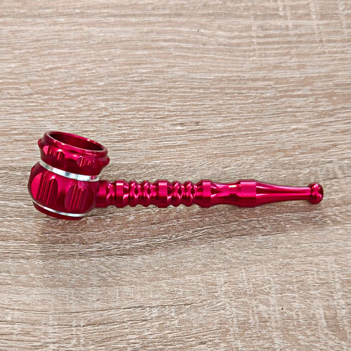 Kleine rote metallpfeife - kleine,