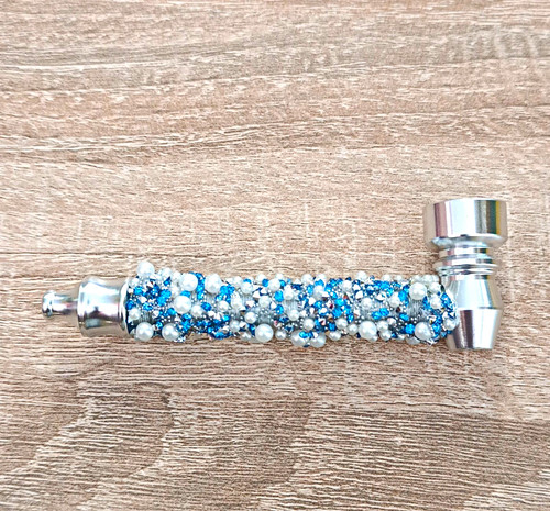 Metallpfeife silber mit - metallpfeife,